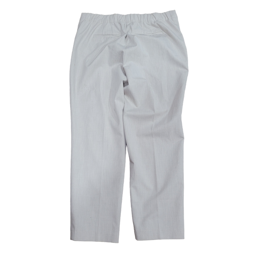 J. Jill Pants Womens Size 10 Straight Leg Beige Oatmeal Heather - Picture 2 of 8